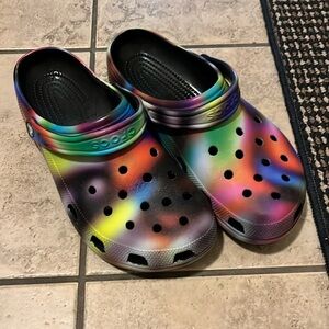 Men’s colorful crocs